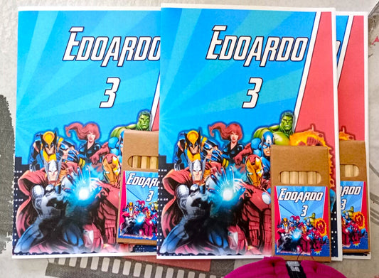 Album con Colori a matita