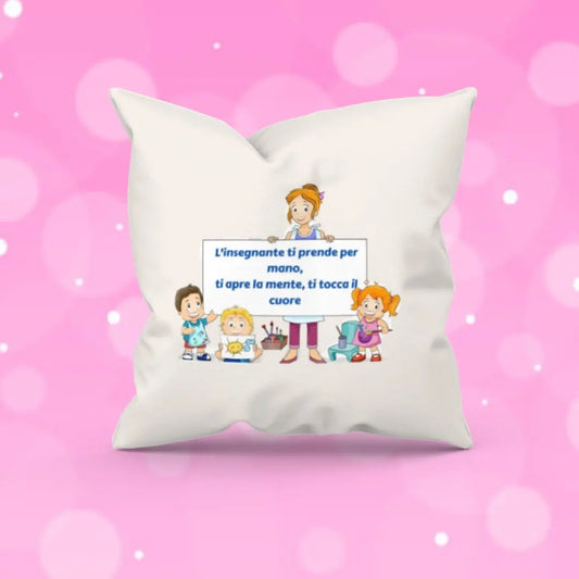 Cuscini personalizzati per le Maestre
