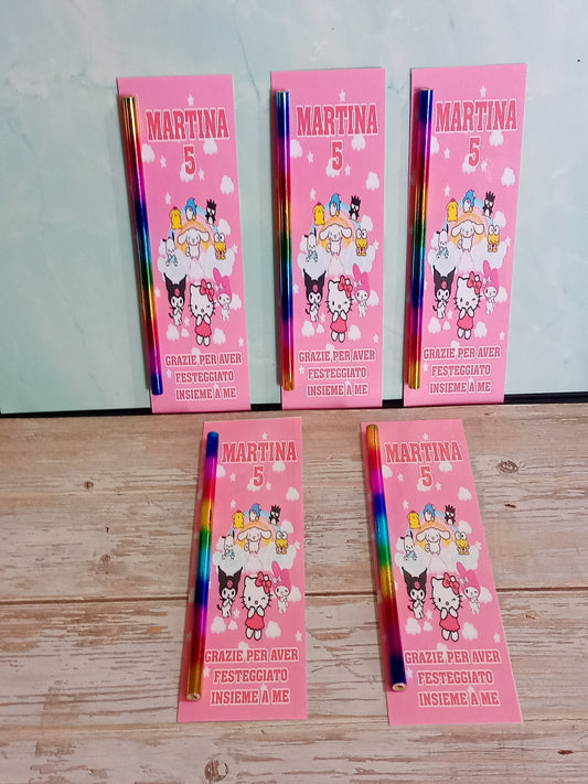 Segnalibri con Matite Personalizzate