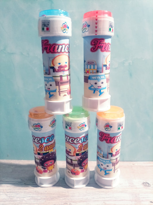 Bolle di Sapone Personalizzati