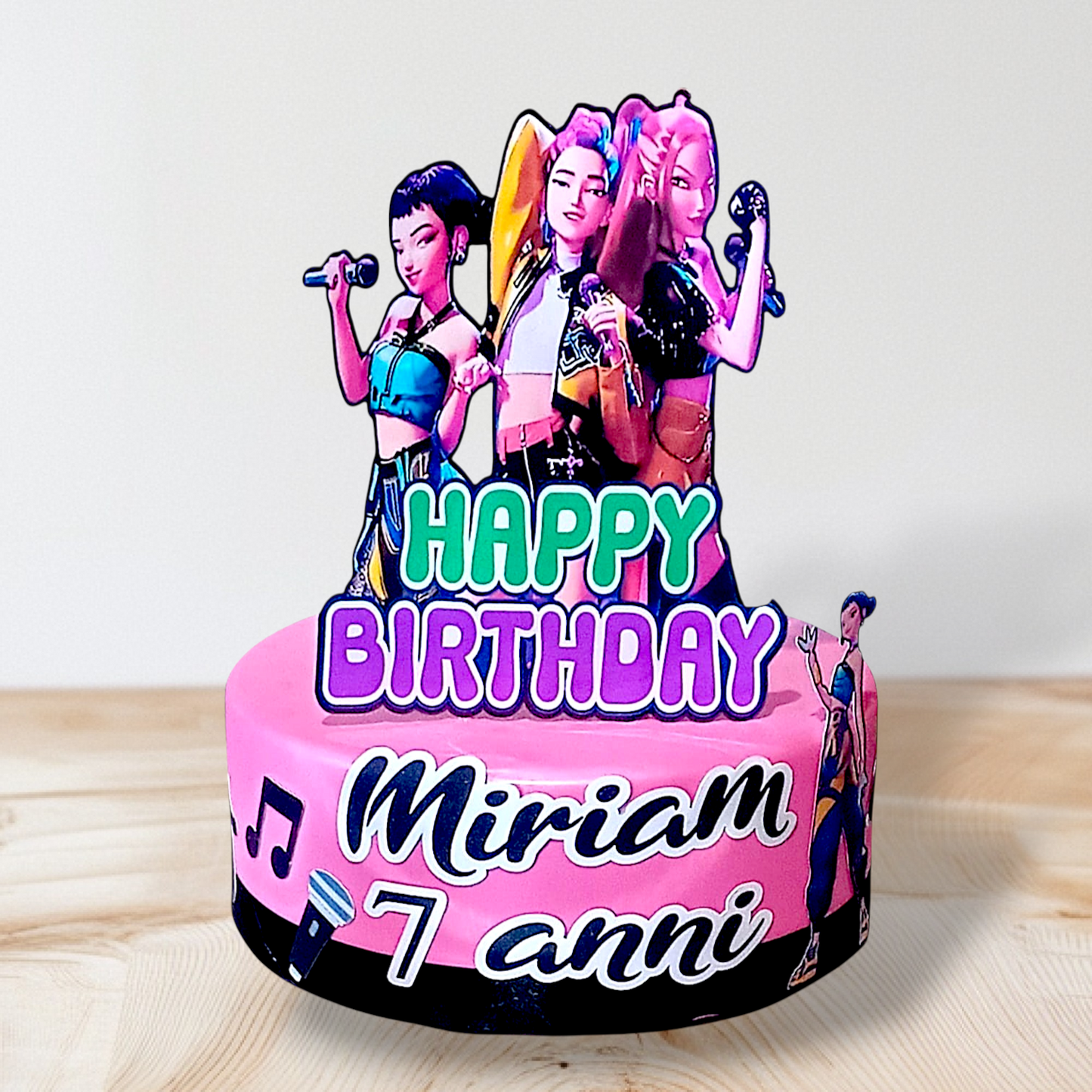 Torta Scenografica K-Pop Demon Hunters